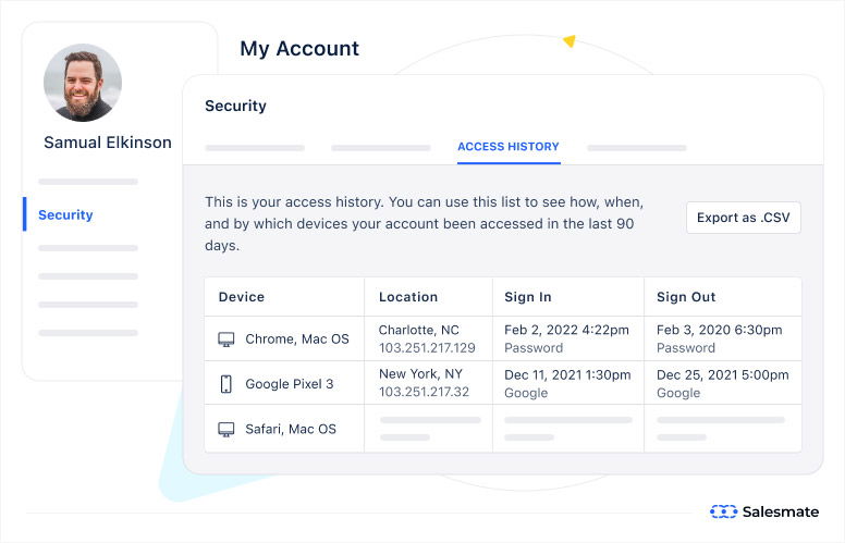Access History