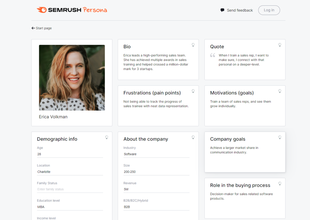 Ideal Customer Profile