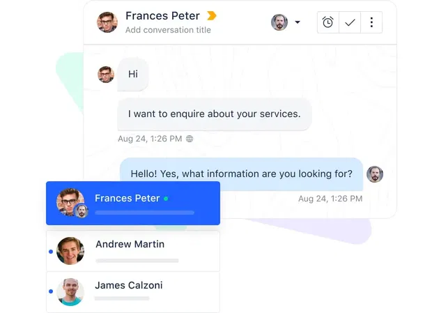Address queries instantly Address queries instantly